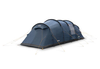 6 Person Tent with 6 Single Airbeds